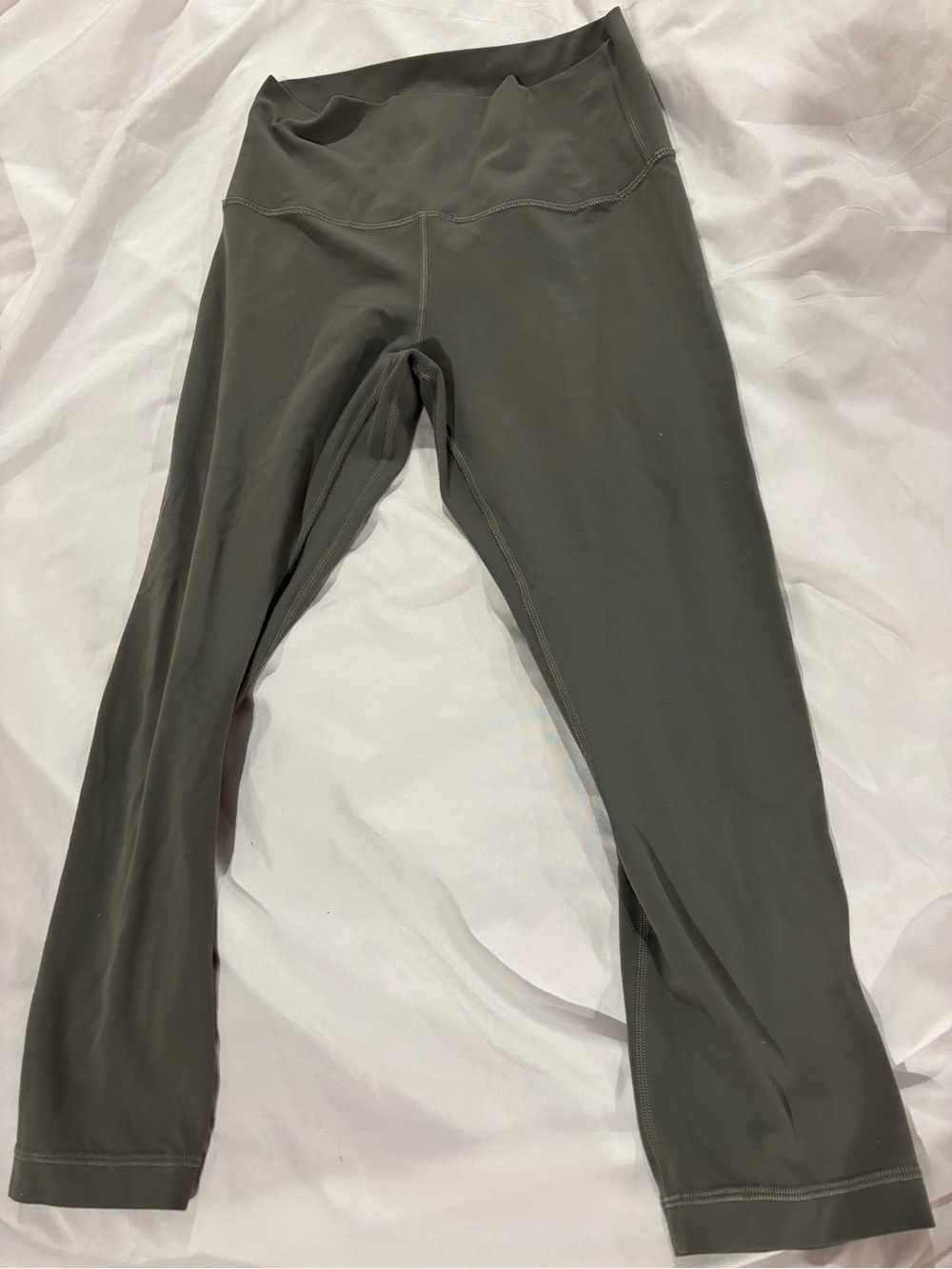 lululemon athletica women’s High-Waist Leggings in Olive Green